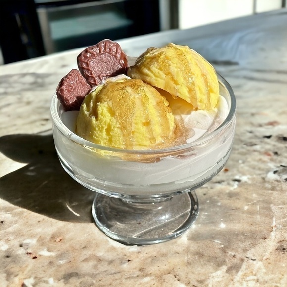 Other - ⚠️SALE Candle // Handmade Ice Cream Balls Soy Wax Candle SEND OFFERS🥳